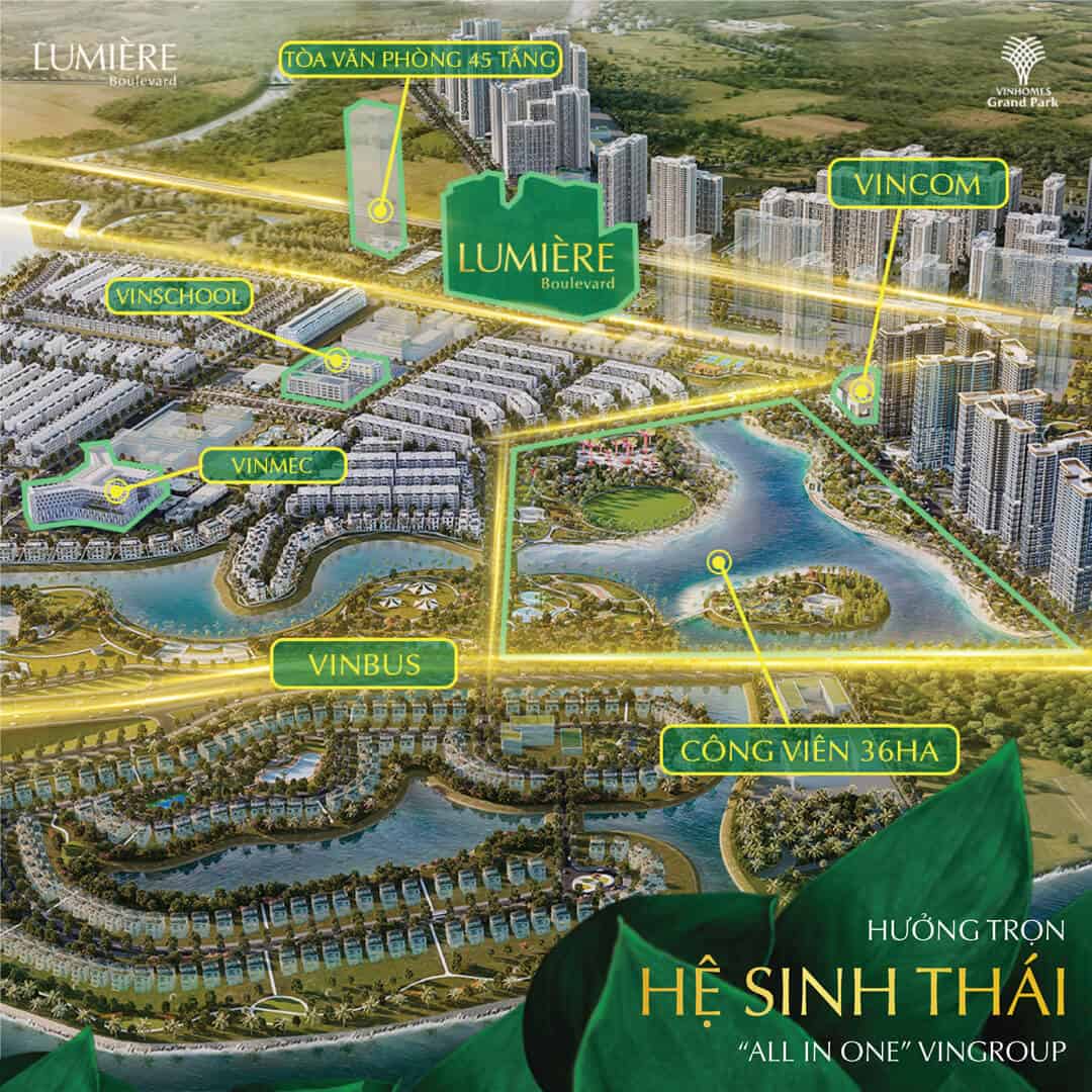 ha tang vi tri lumiere boulevard.jpeg Vị trí đắc địa của Lumiere Boulevard