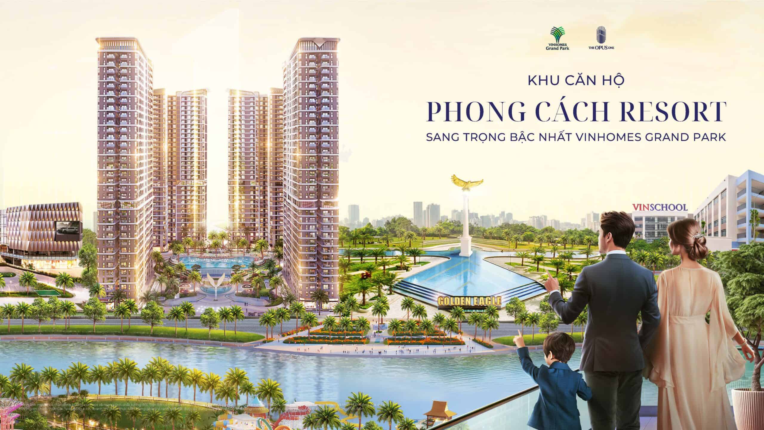 The Opus One chuẩn phong cách Resort